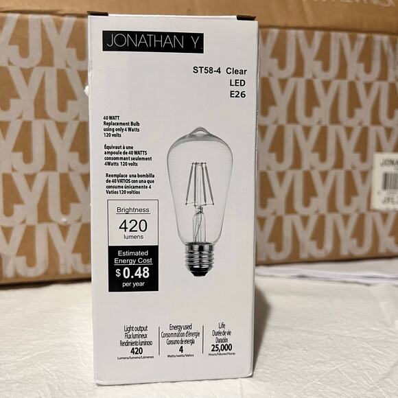 JONATHAN Y Marais Vanity Light Iron Glass Rustic Industrial Bohemian JYL3526A - Picture 9 of 14